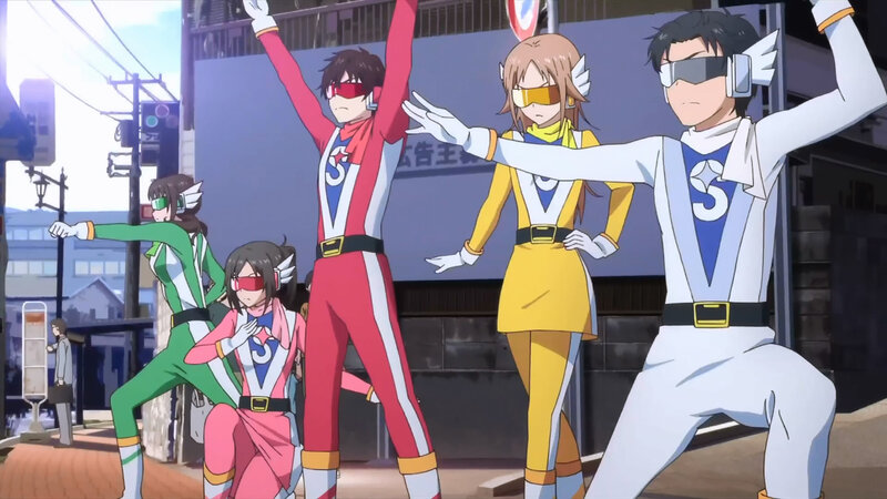 Superhero Team in Costumes