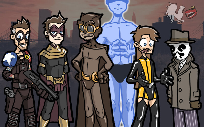 superhero team lineup