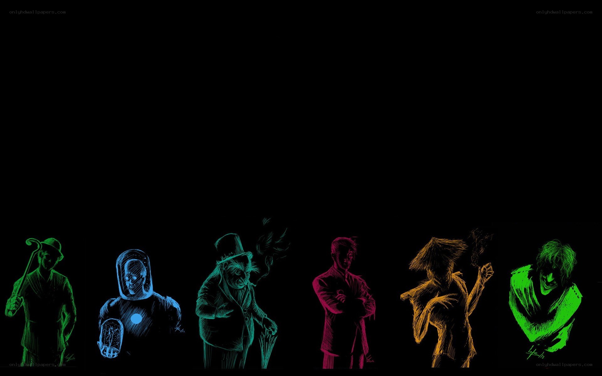superhero villains lineup