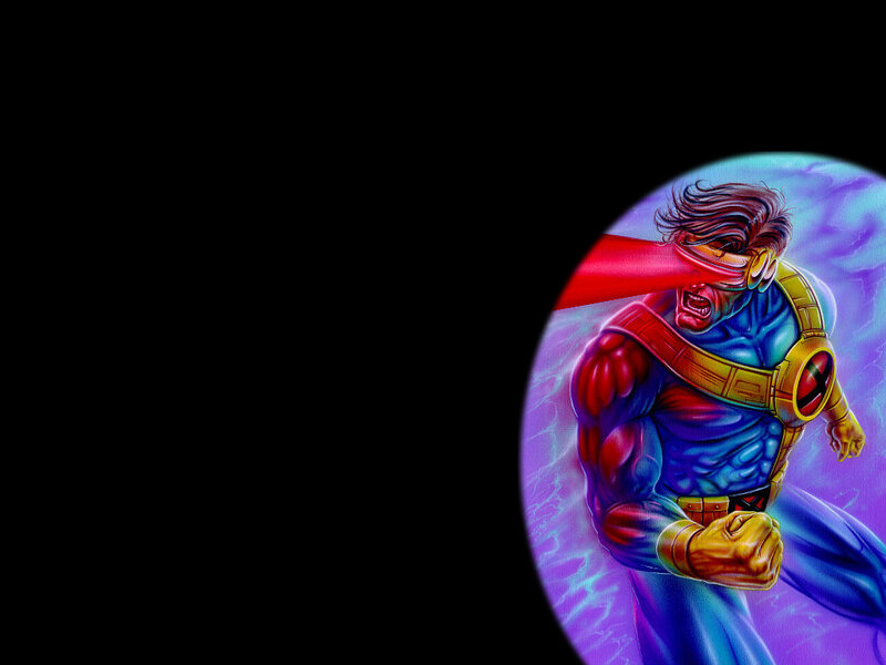 Superhero with Laser Vision