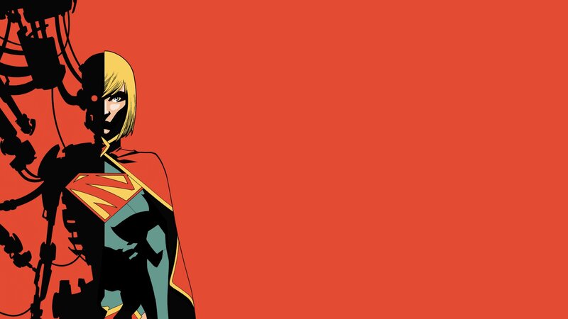 Superhero with Robotic Parts