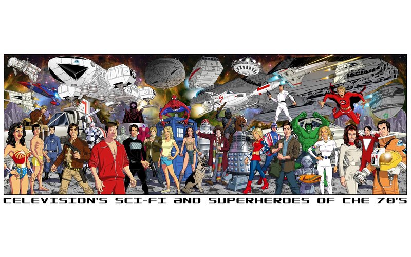 Superheroes and Sci-fi Characters