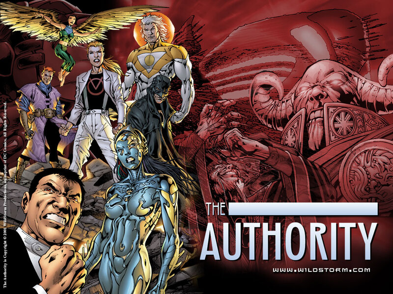 Superheroes and Villain — Red