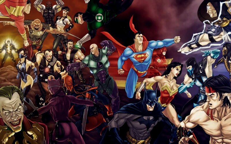 Superheroes and Villains — Red