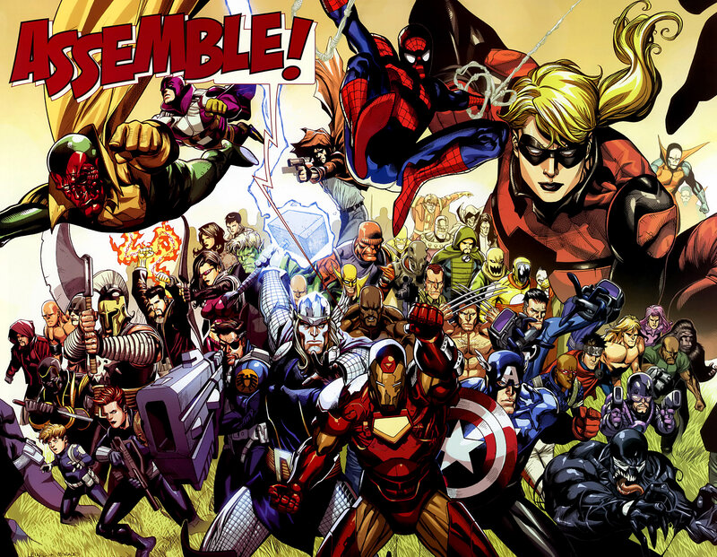 Superheroes Assembling