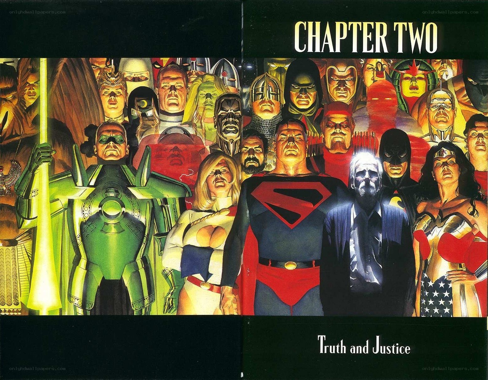 Superheroes gather for truth and justice