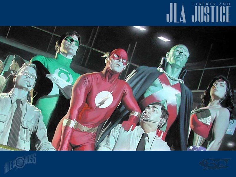 Superheroes in a Group — Blue