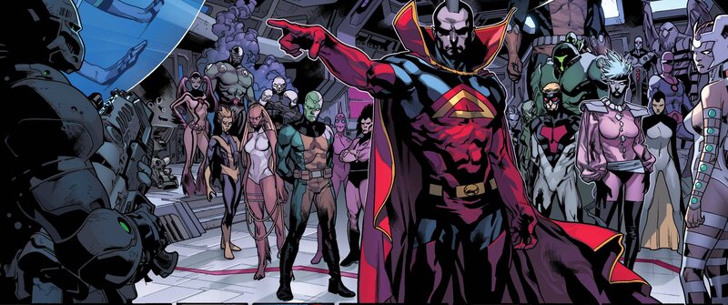 Superheroes in a Group — Red