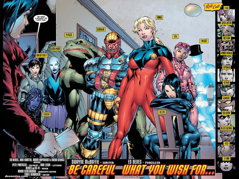 Superheroes in a Room