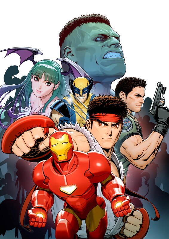 superheroes in action