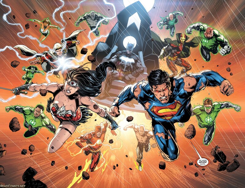 Superheroes in Action — Orange