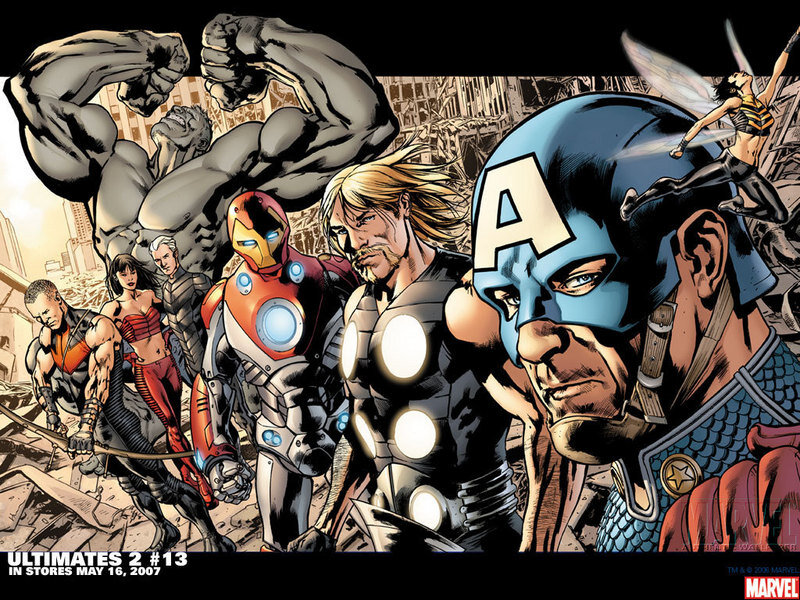 Superheroes in Battle — Blue