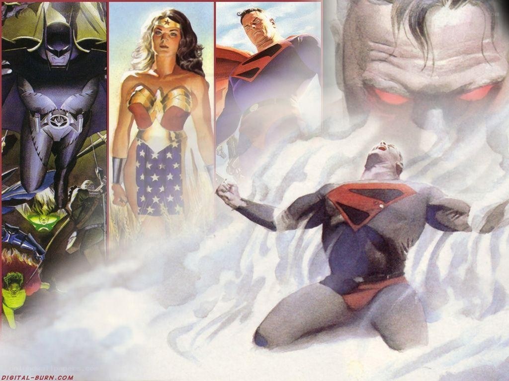 Superheroes in conflict