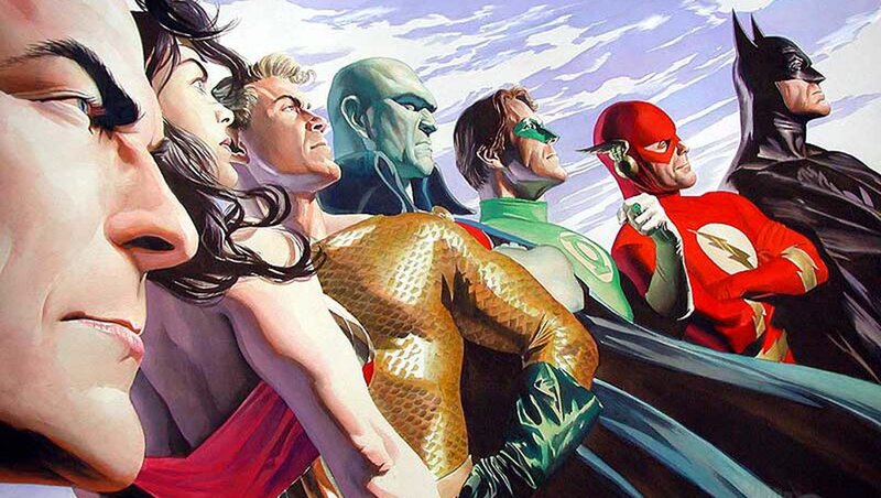 Superheroes in Formation — Red