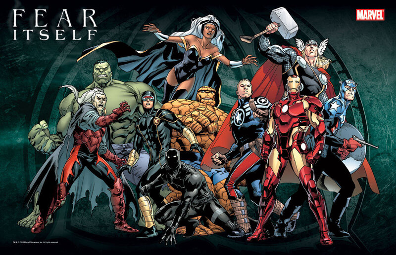 Superheroes in Group