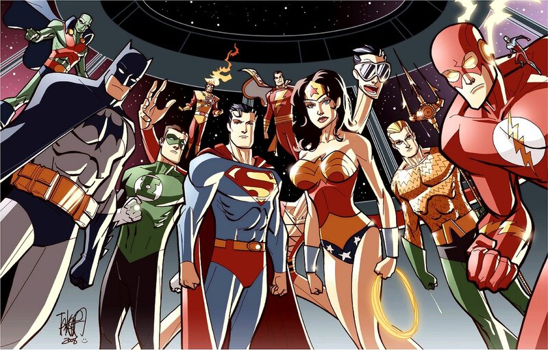 Superheroes in Space — Red, Dramatic