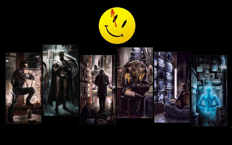Superheroes in Various Scenes
