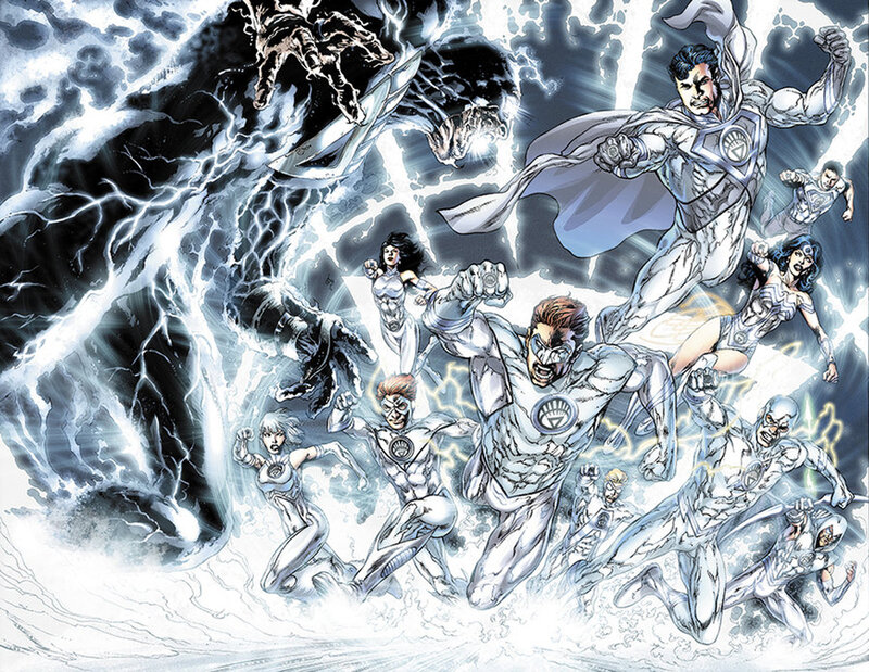 Superheroes in White Suits — Dramatic