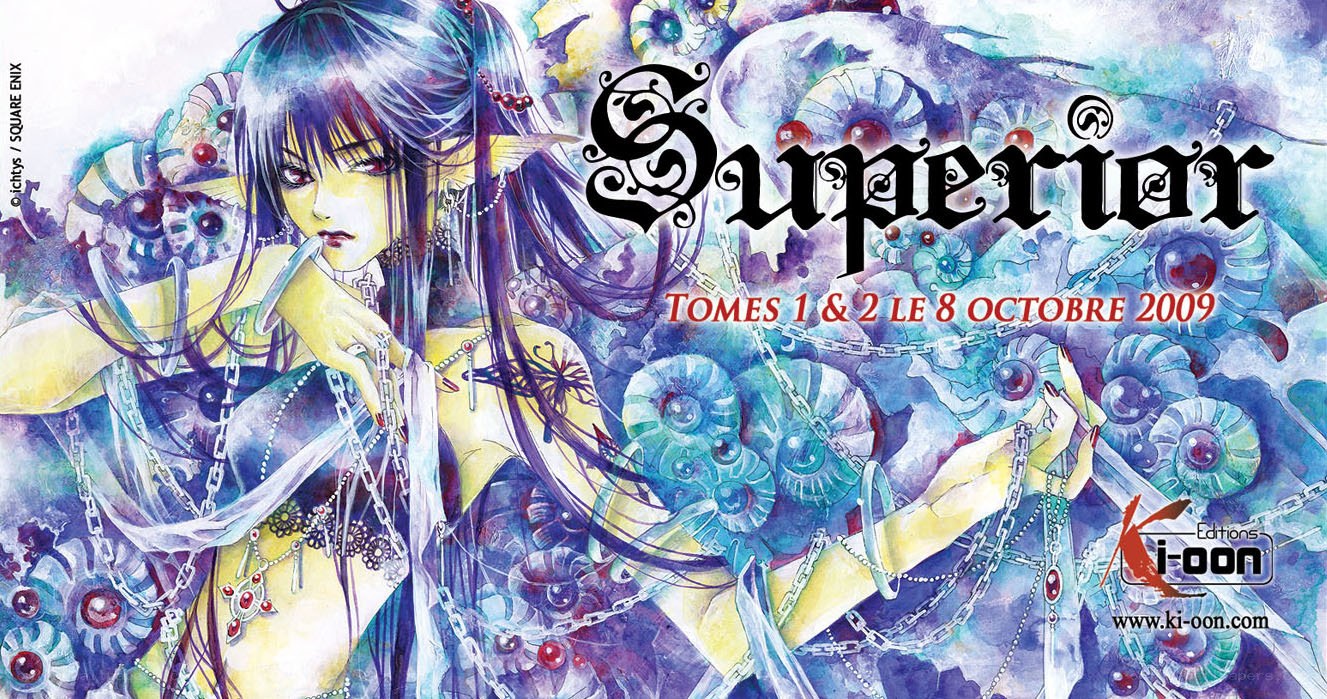Superior manga cover art