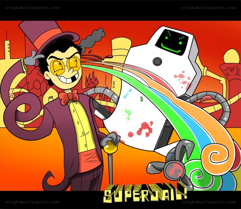 Superjail! character art