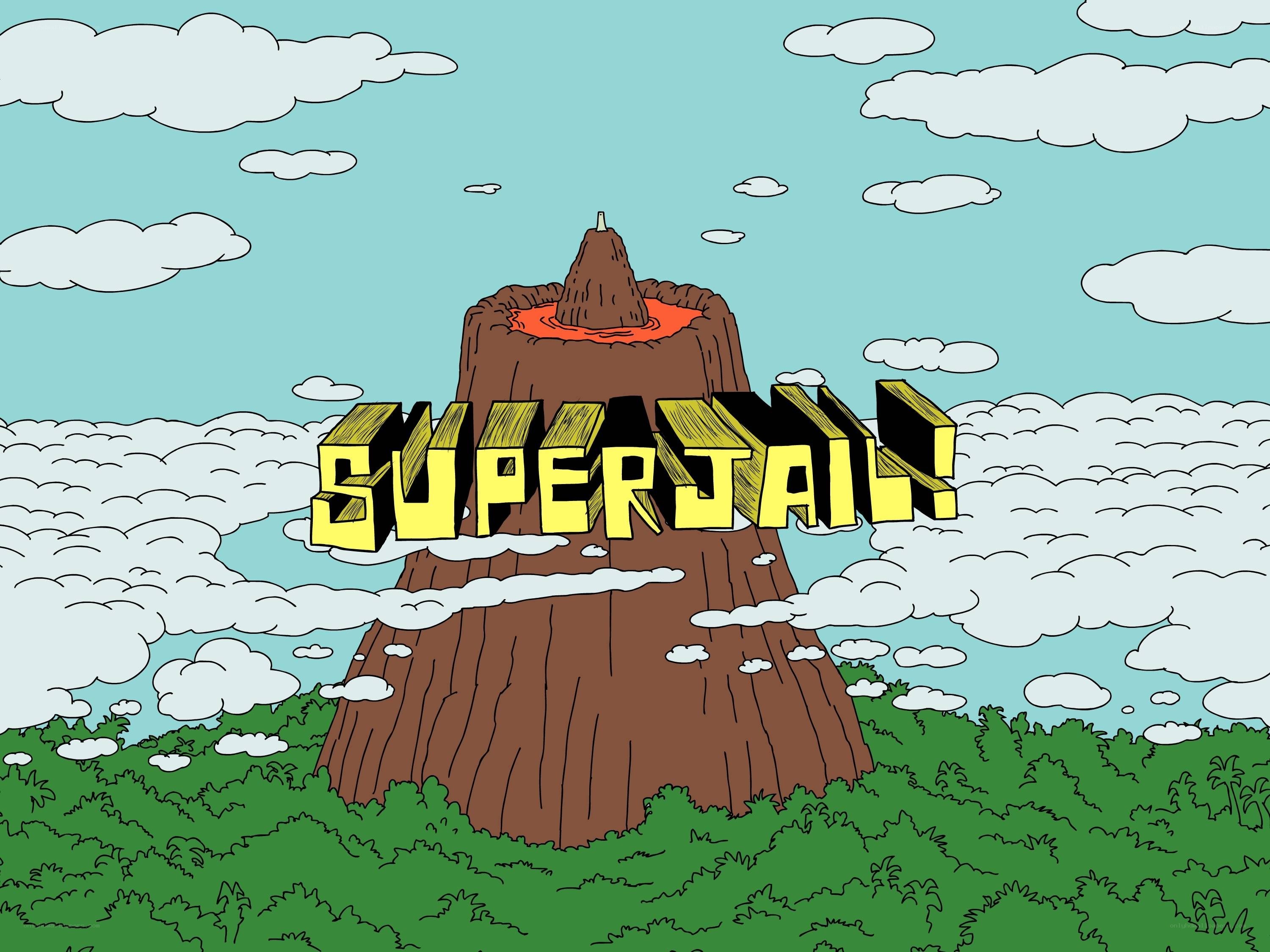 Superjail title card