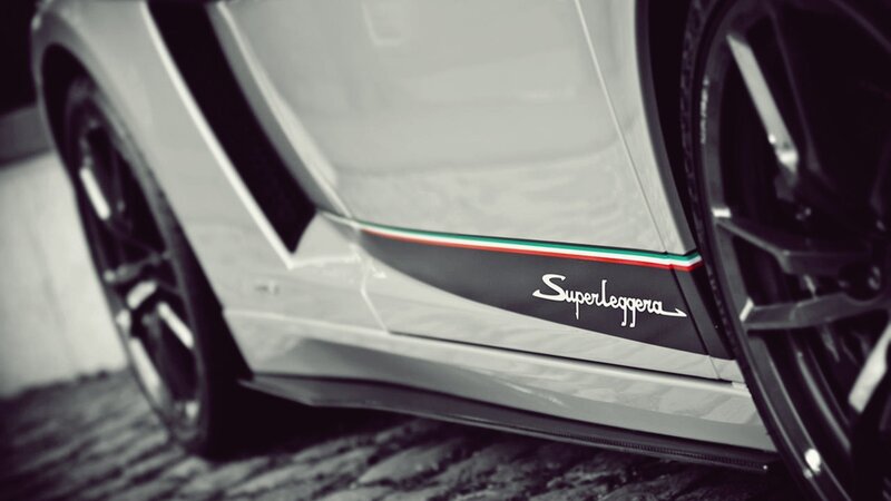 Superleggera car side detail