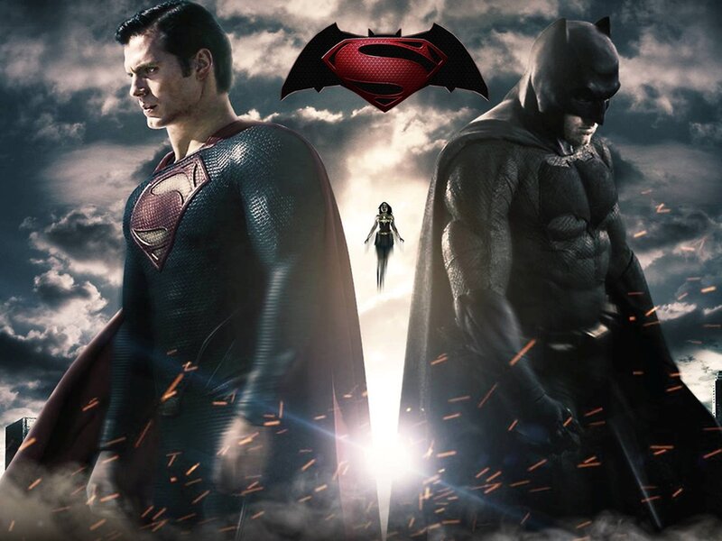 Superman and Batman — Gray