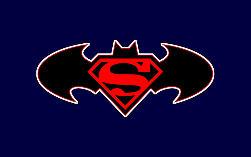 Superman and Batman logo