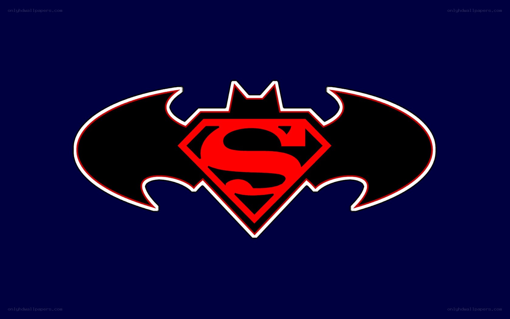Superman and Batman logo