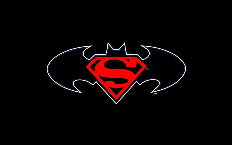 Superman and Batman logo