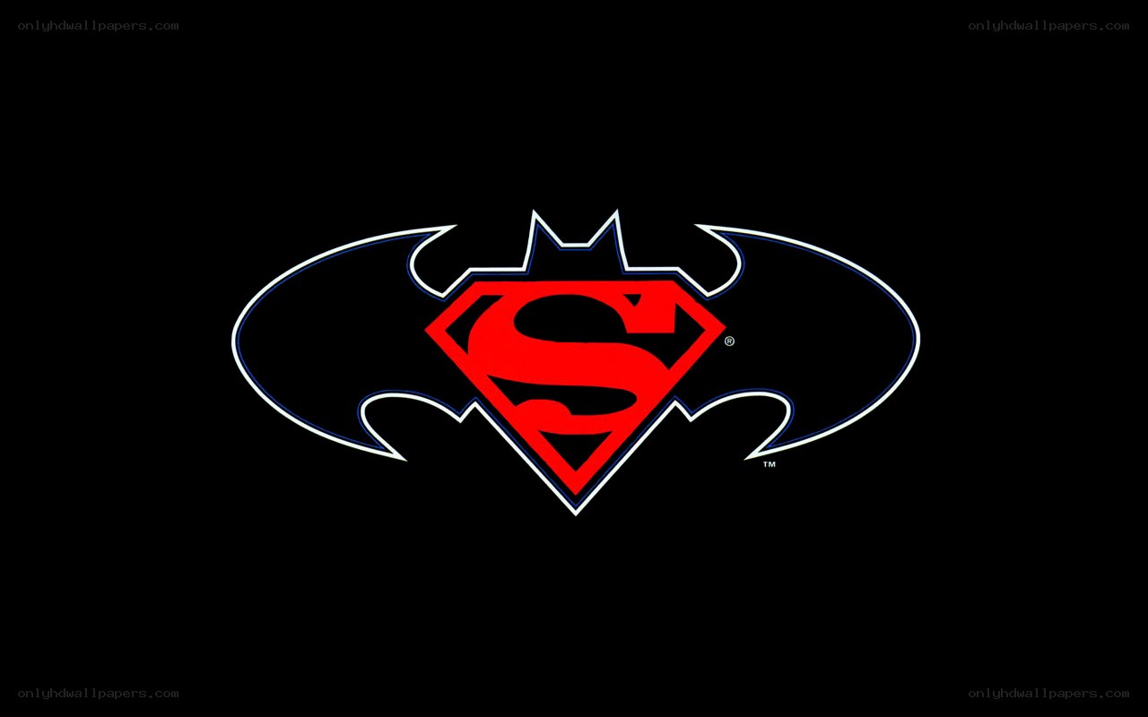 Superman and Batman logo