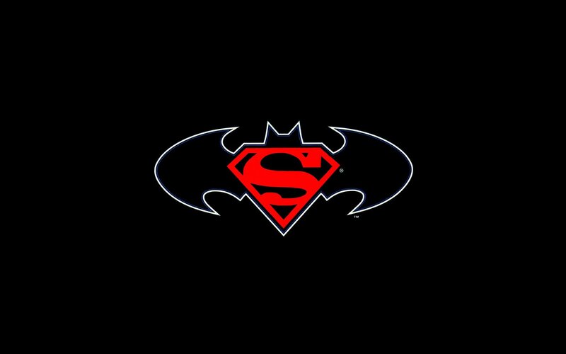 Superman and Batman logo
