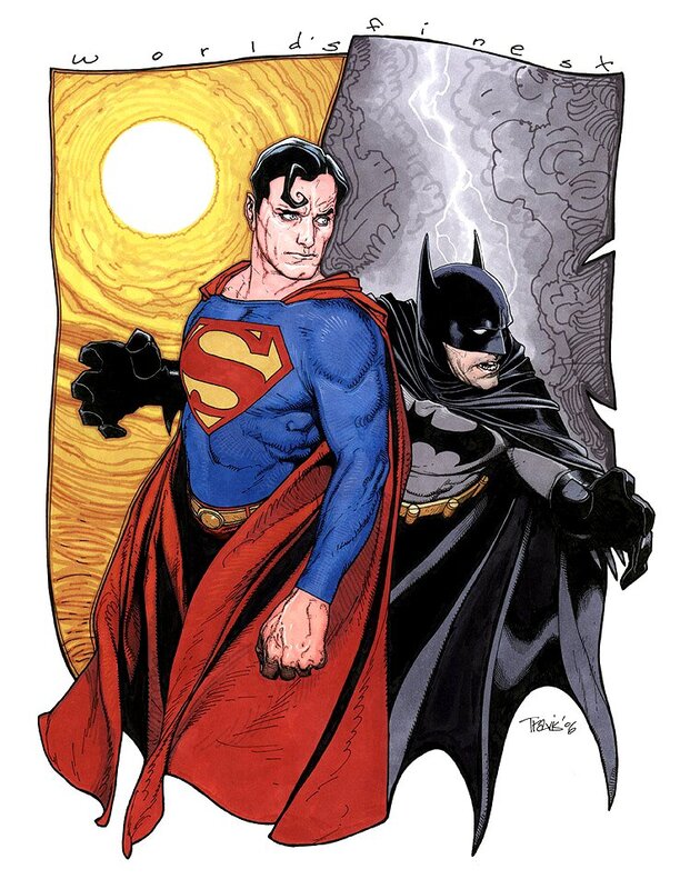 Superman and Batman together