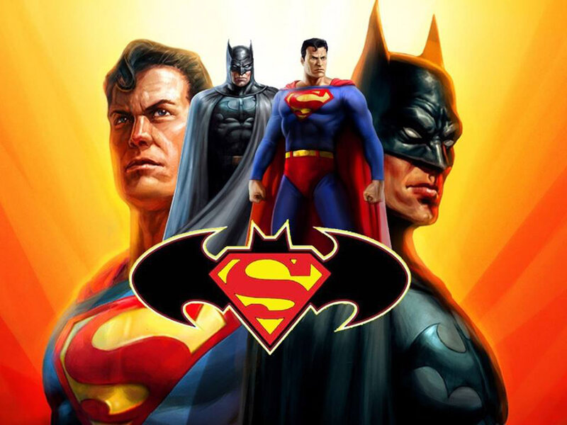 Superman and Batman — Yellow