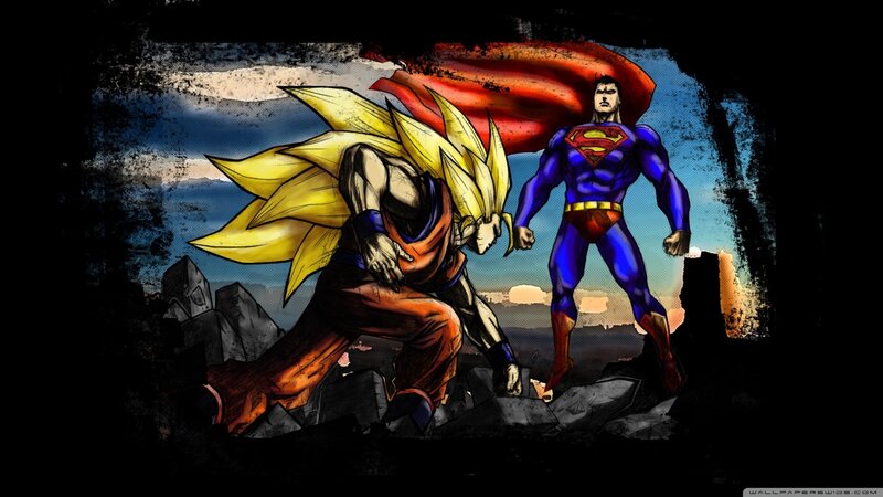 Superman and Goku