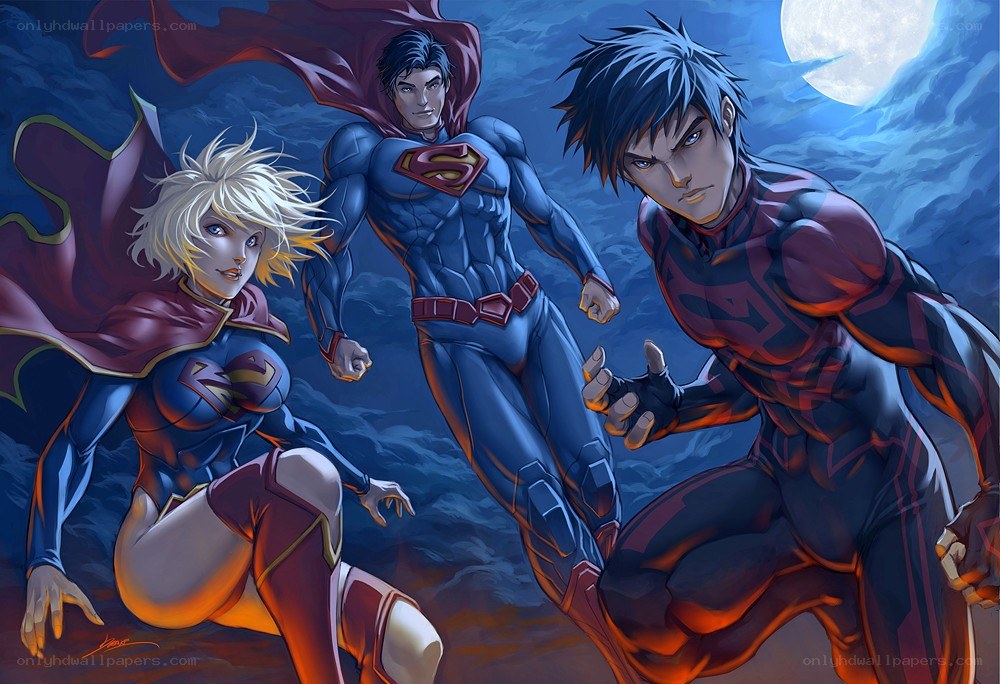 Superman and his allies