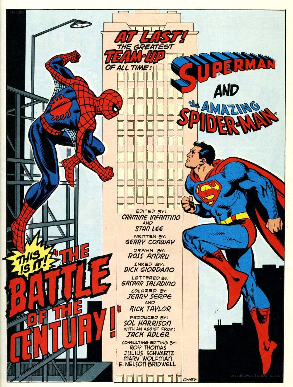Superman and Spider-Man team-up