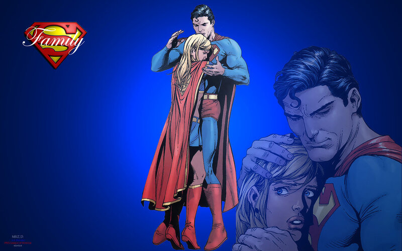 Superman and Supergirl