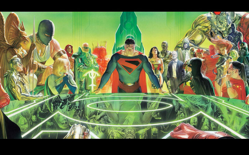 Superman and Superheroes — Green