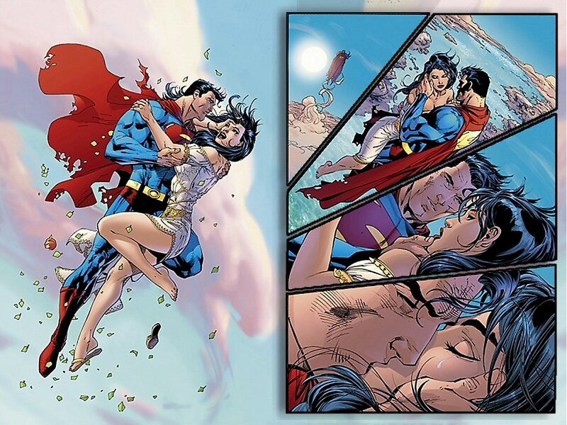 Superman and Wonder Woman