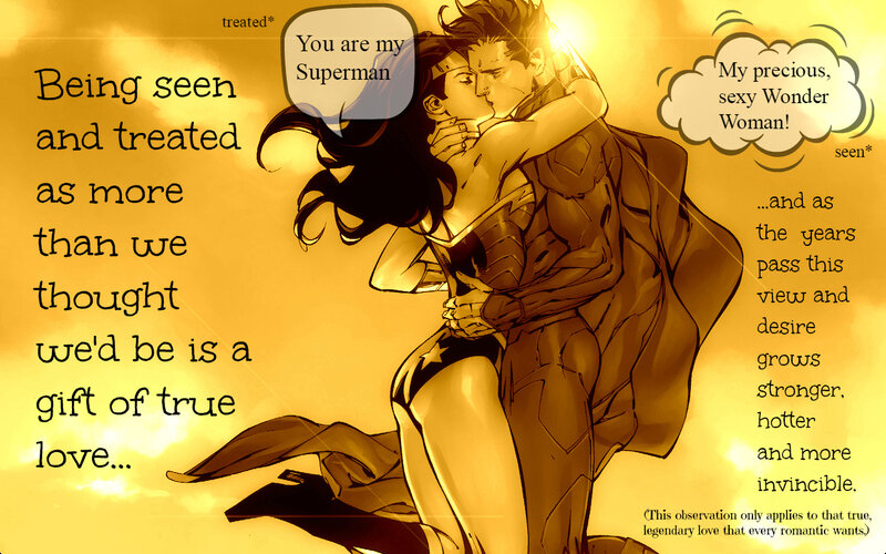 Superman and Wonder Woman — Yellow