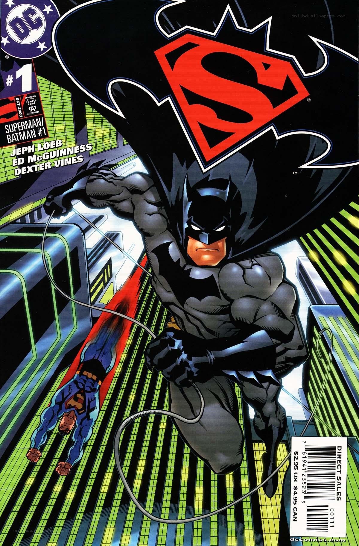 Superman Batman #1 cover