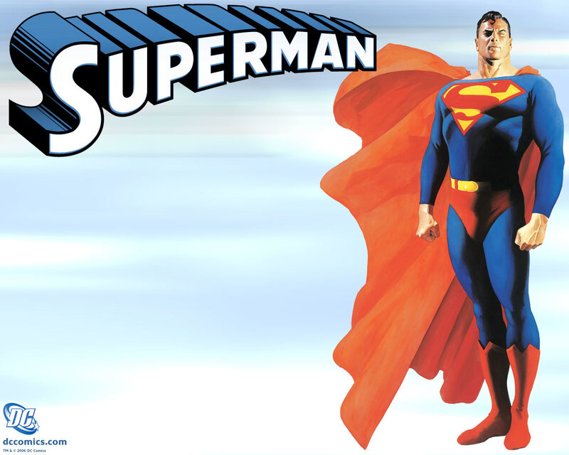 Superman character art