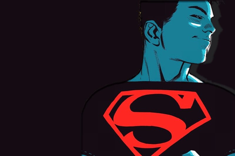 Superman Character — Blue, Dramatic, Comic, Cape
