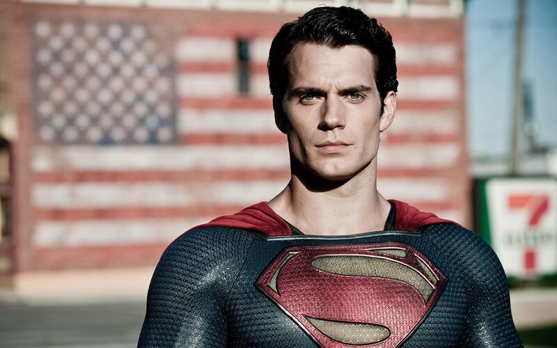 Superman Character — Blue, Serious, Afternoon