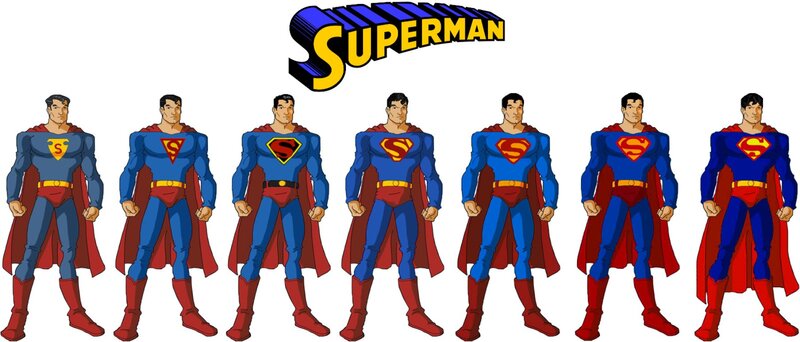 Superman Character Designs
