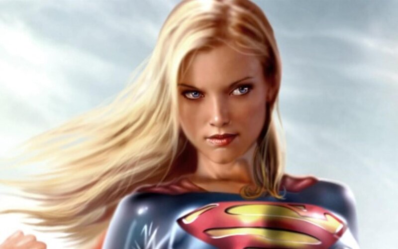 Superman character portrait