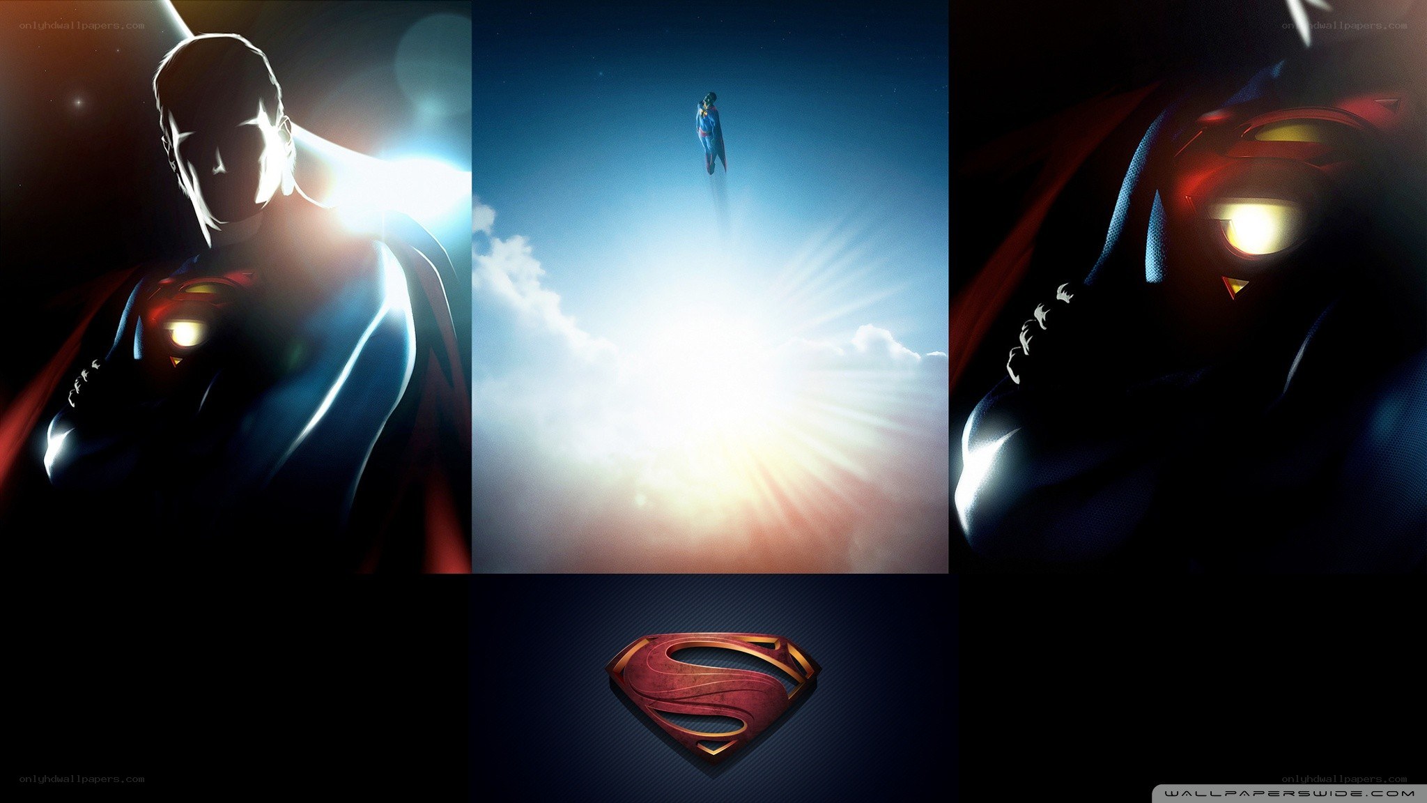 Superman collage artwork