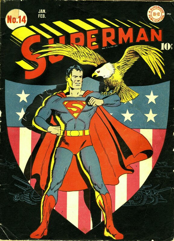 Superman comic cover
