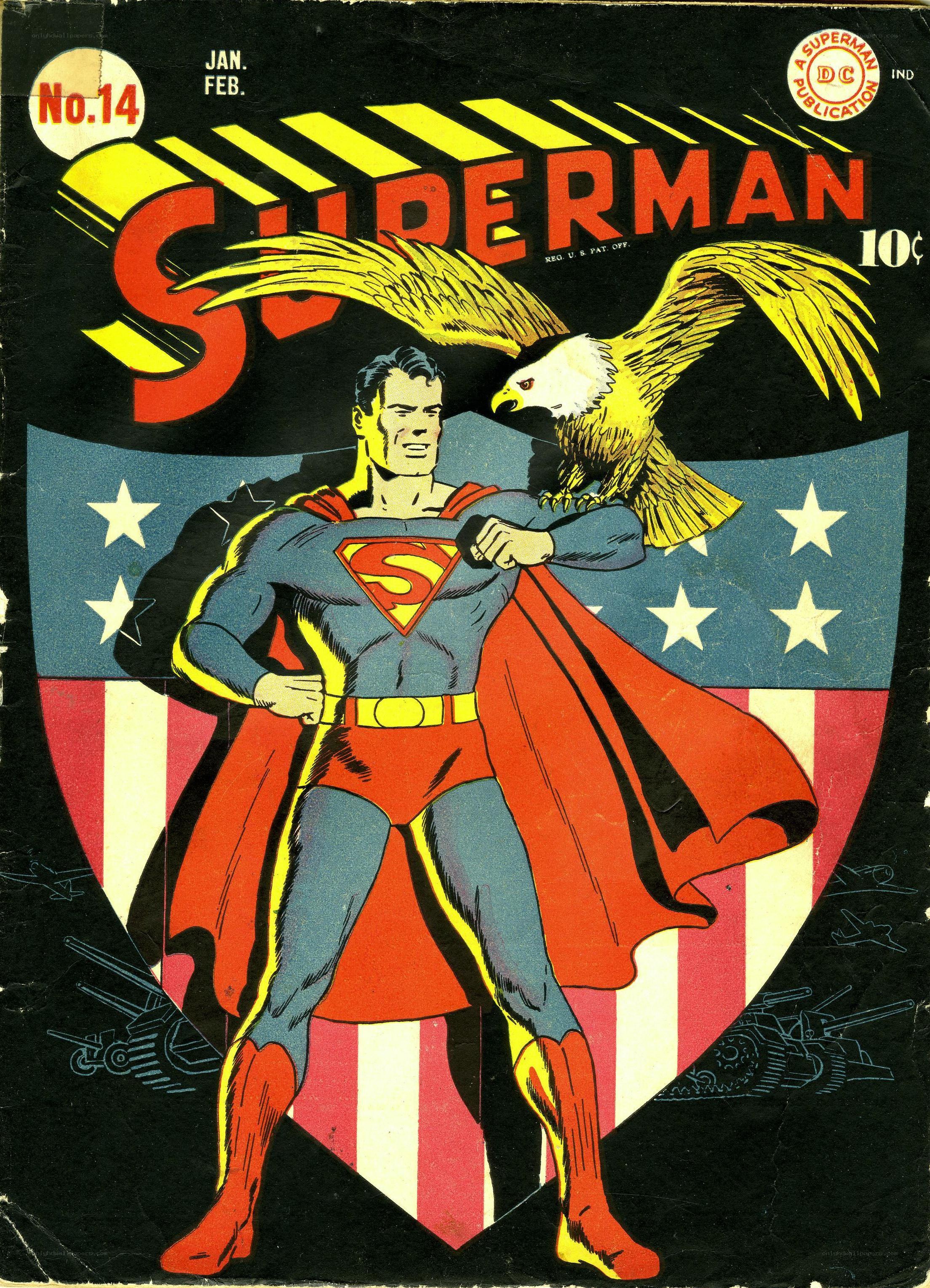Superman comic cover